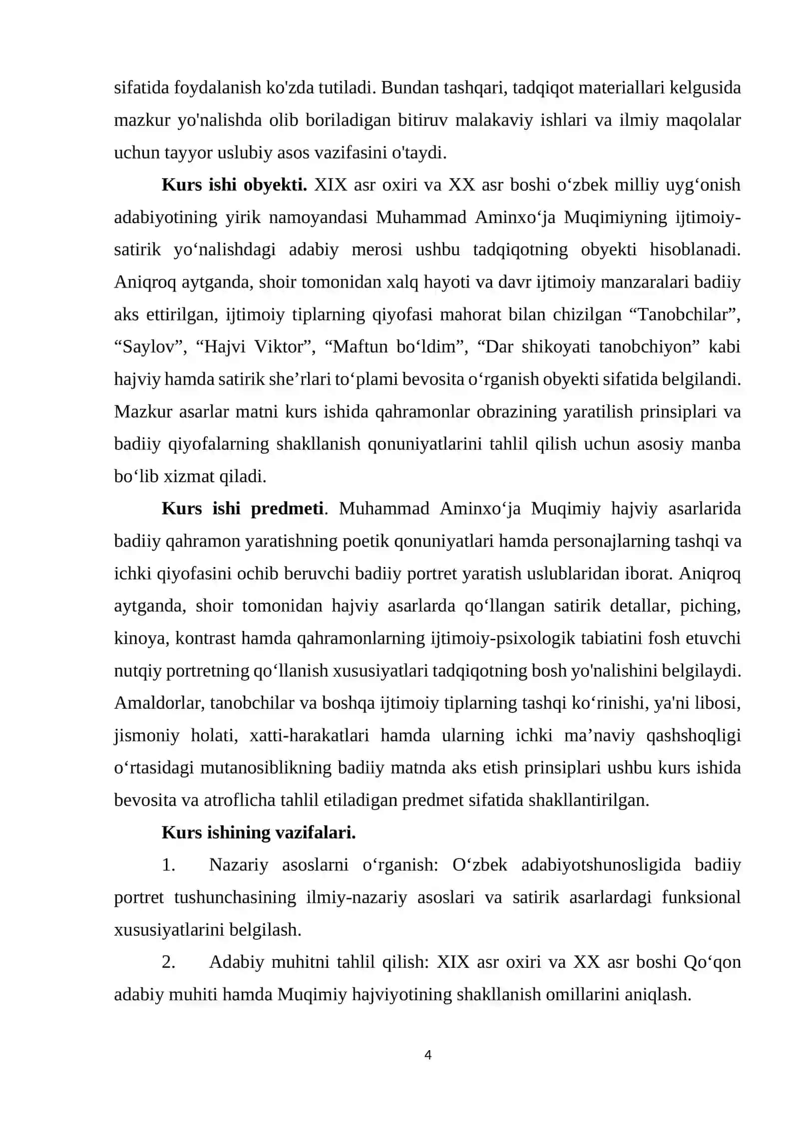 Bob. Muqimiy hajviyotida badiiy portret yaratishning poetik vositalari 4