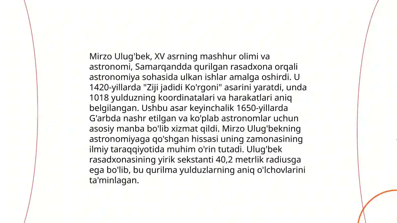 Mirzo Ulug'bekning biografiyasi 4