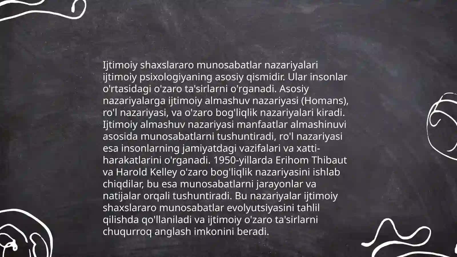 Ijtimoiy psixologiyaning asosiy zamomaviy yo'nalishlari 4