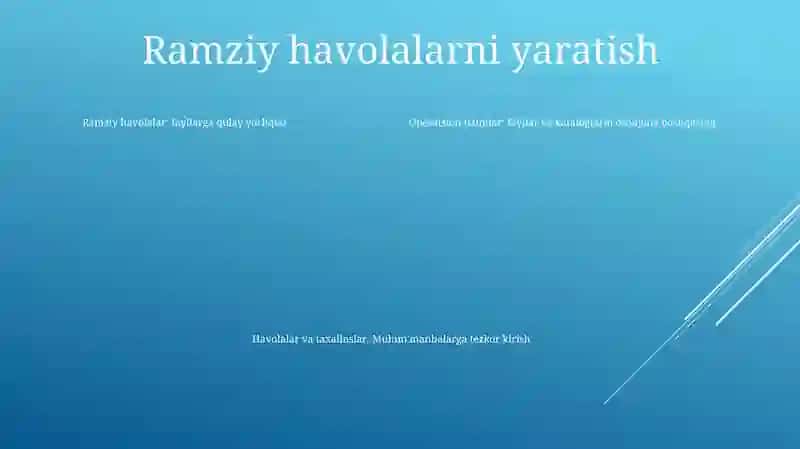 Ramziy havolalar: ConceptA 4