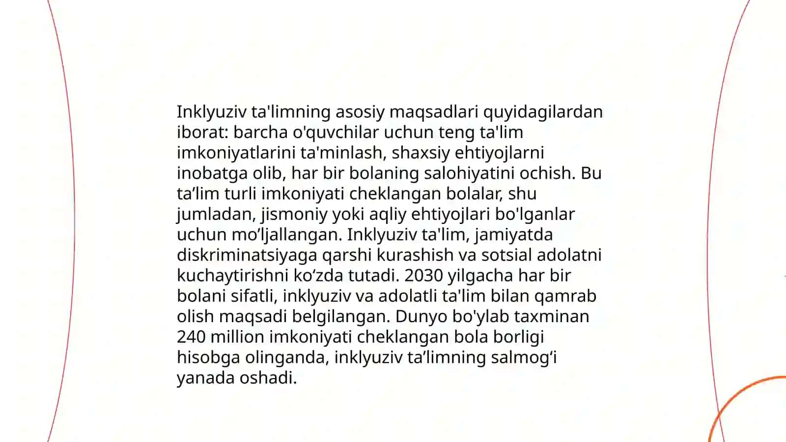 inklyuziv taʼlim modellari:tahlili va xususiyatlari 4