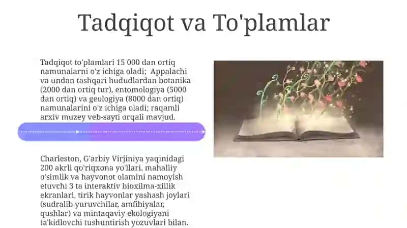 Ilm fan va tabiat markazi 4