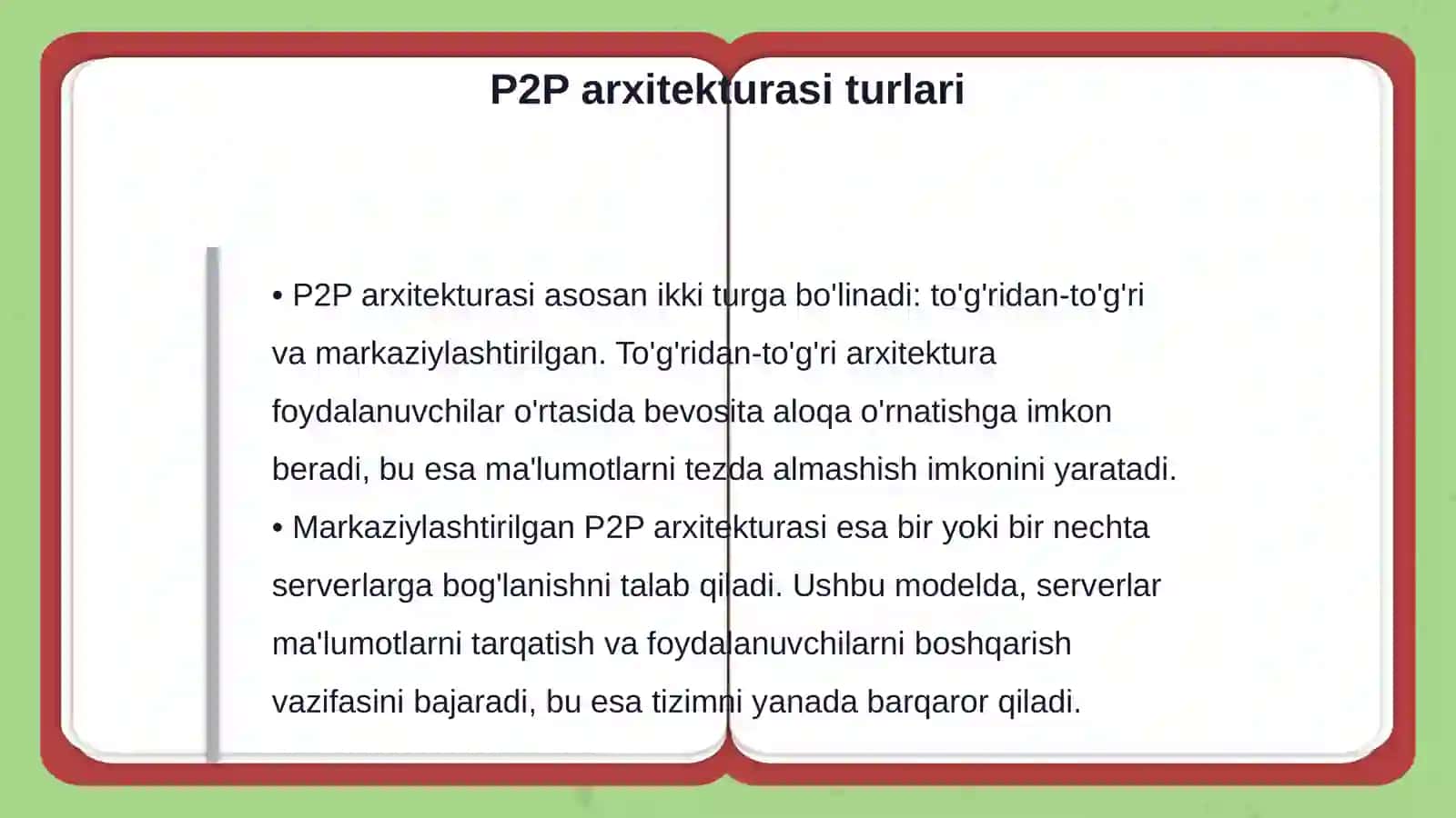 P2P texnalogiyalar 4