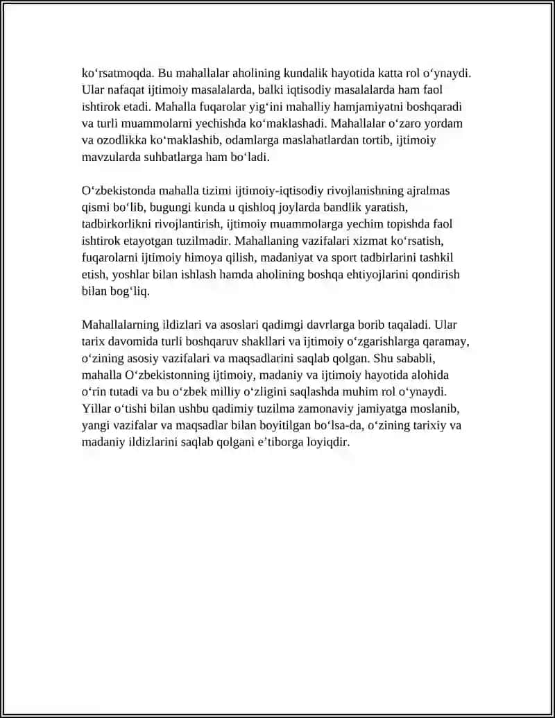 MENING MAHALLAM – MENING FAXRIM 4