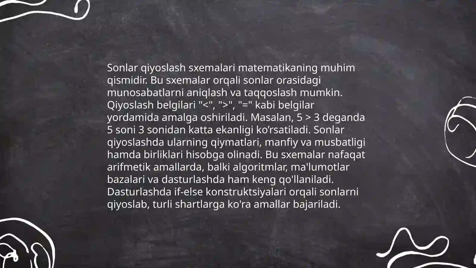 Rasm sxema chizma asosida matematikadan masala yechishga órgatish metodikasi (3-4-sinflar fouradida) 4