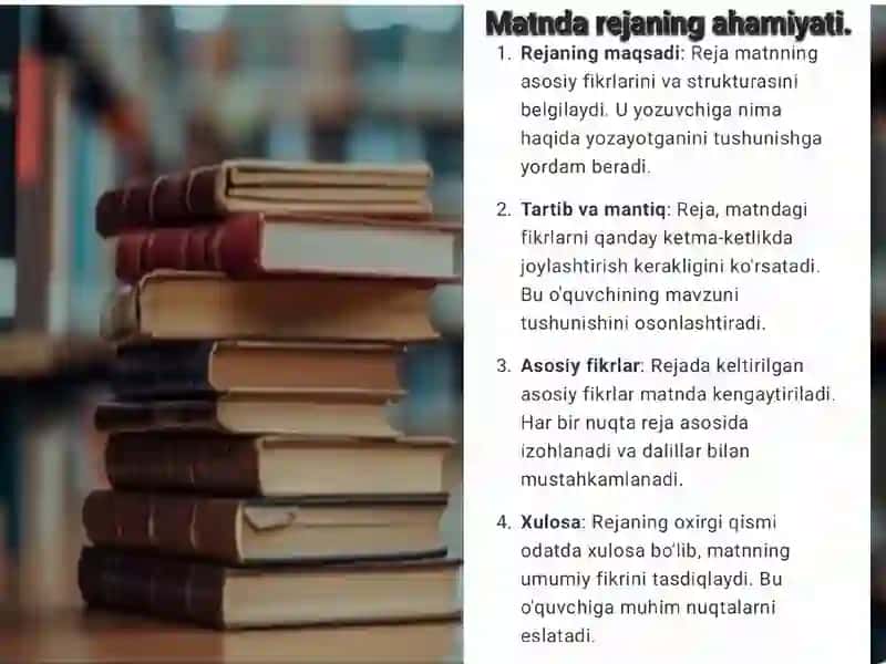 matnni ma'noviy qismlarga bo'lish tamoyillari 4