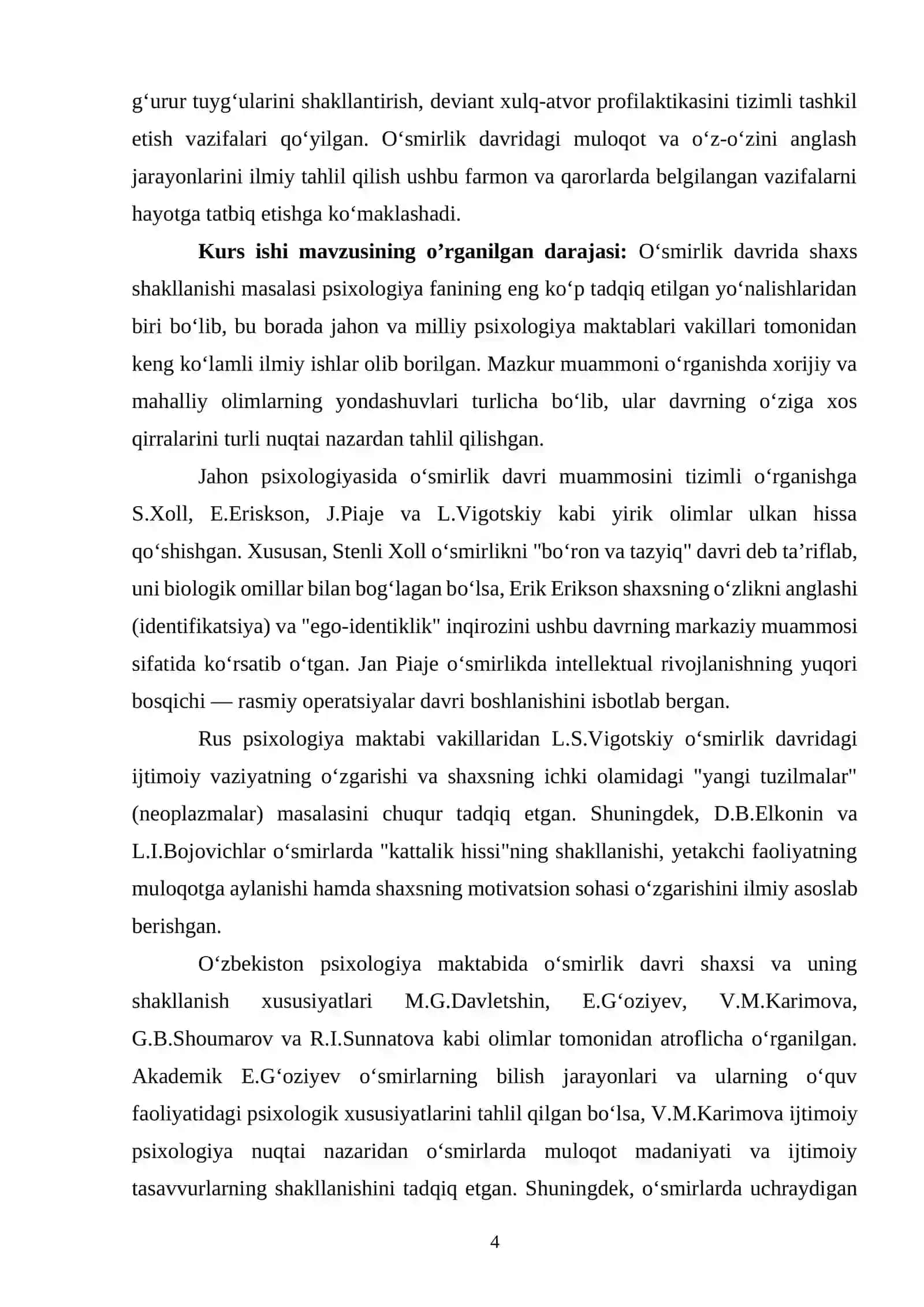 Oʻsmirlik davrida shaxs shakllanishining psixologik xususiyatlari 4