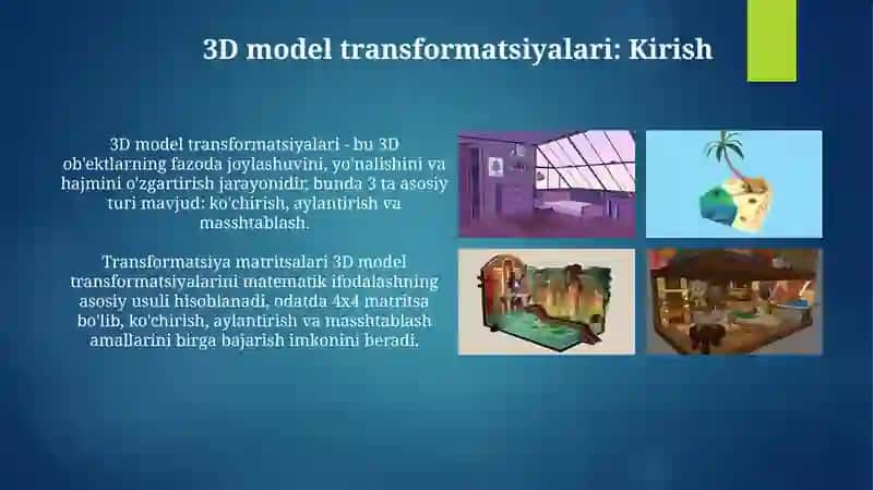 3D Grafik muharriri 4