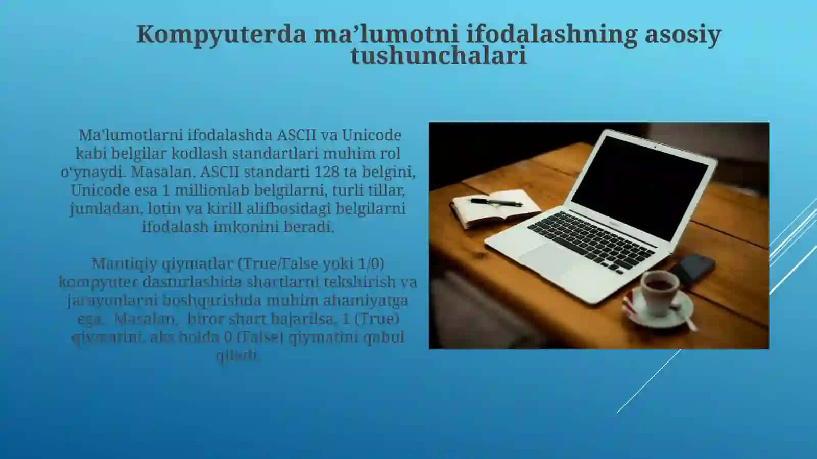 Axborotlarni Kompyuterda Tasvirlash 4
