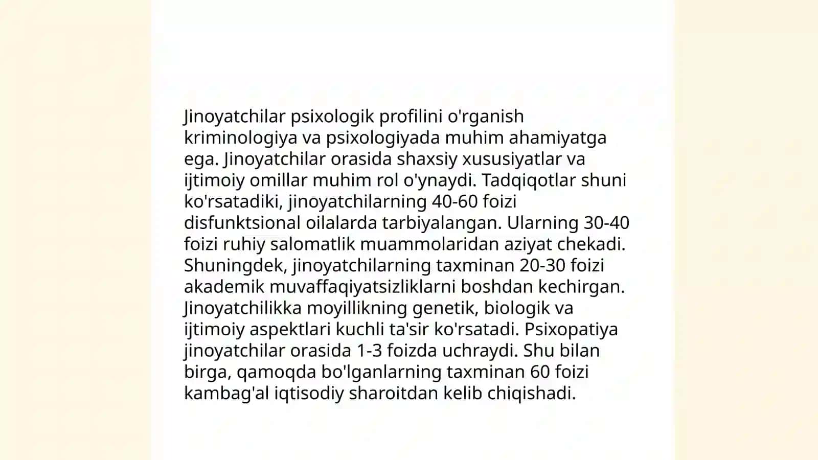 Uyushgan jinoyatchilikka qarshi kurashishda psixologik omillarni hisobga olish 4