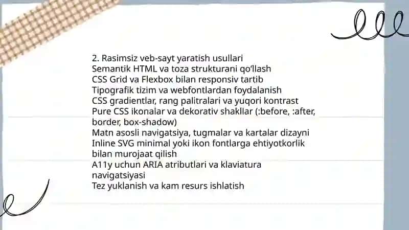 Rasimsiz dizaynning asosiy printsiplari 4