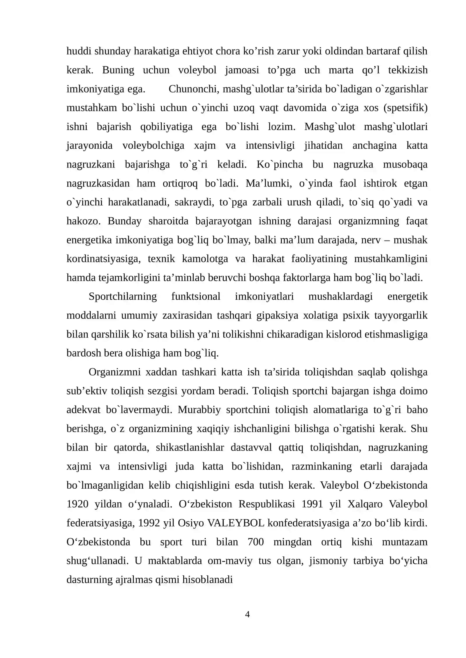 Voleybol o'yinini kelib chiqishi va rivojlanish tarixi 4