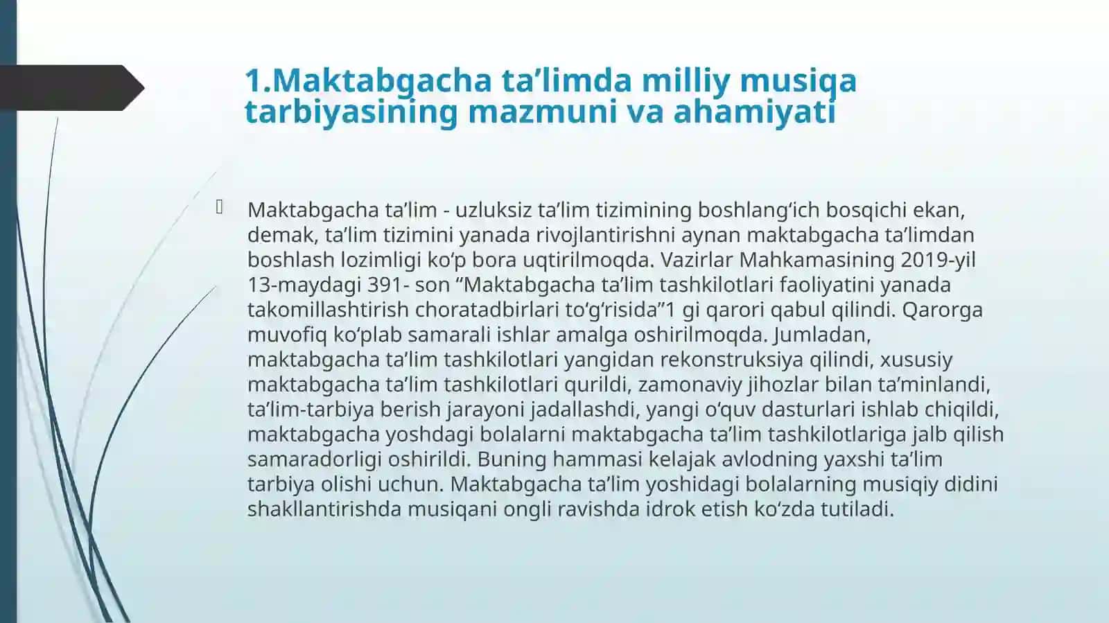 Musiqa darslarida xalq kuylaridan foydalanishning ahamiyati 4