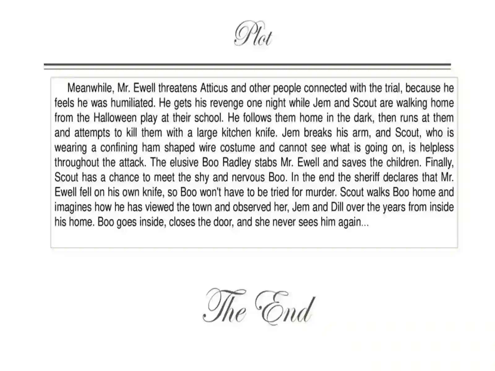 Harper Lee To Kill a Mockingbird 4