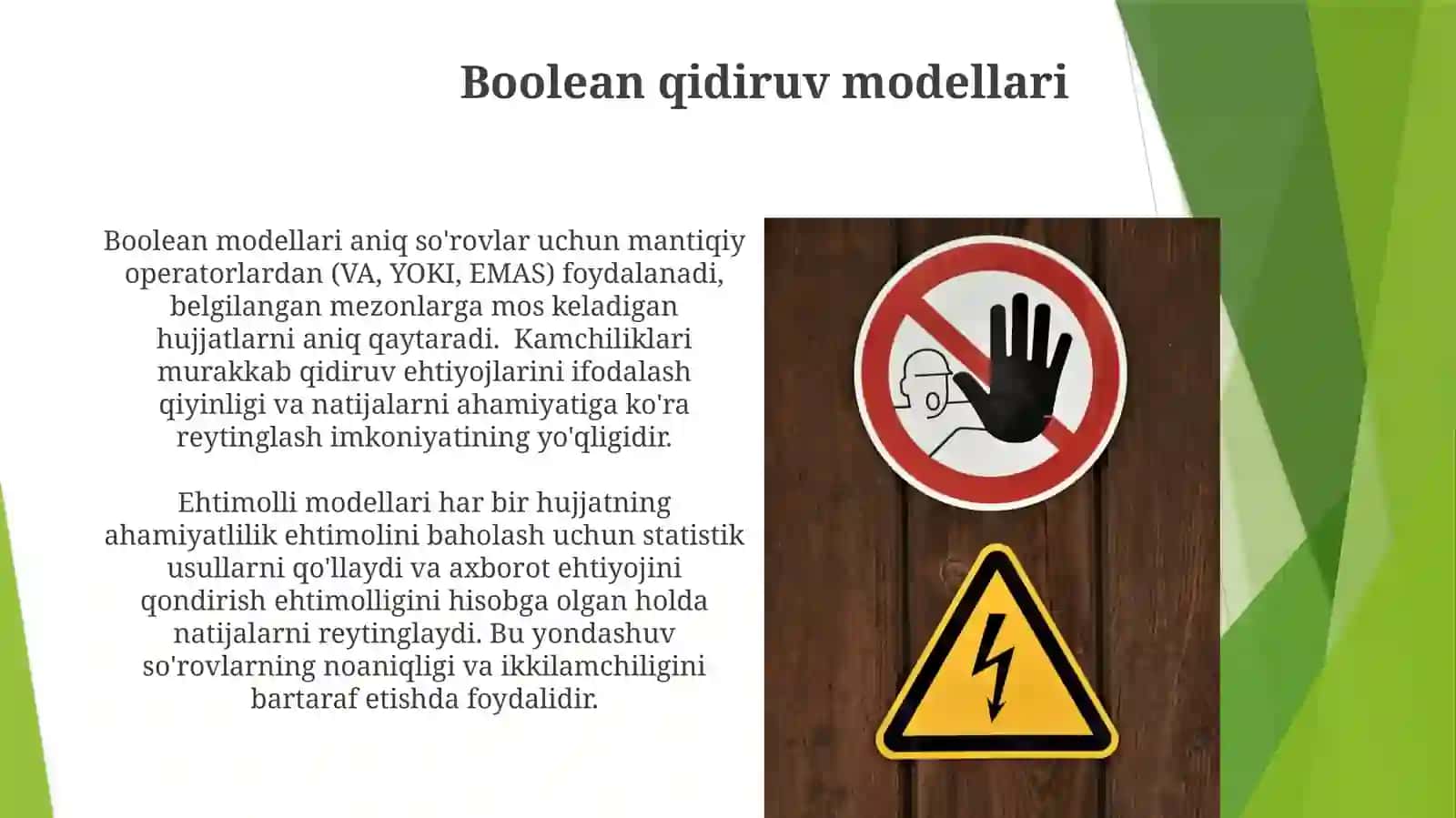 Axborot-qidiruv va axborot-malumot tizimlari 4