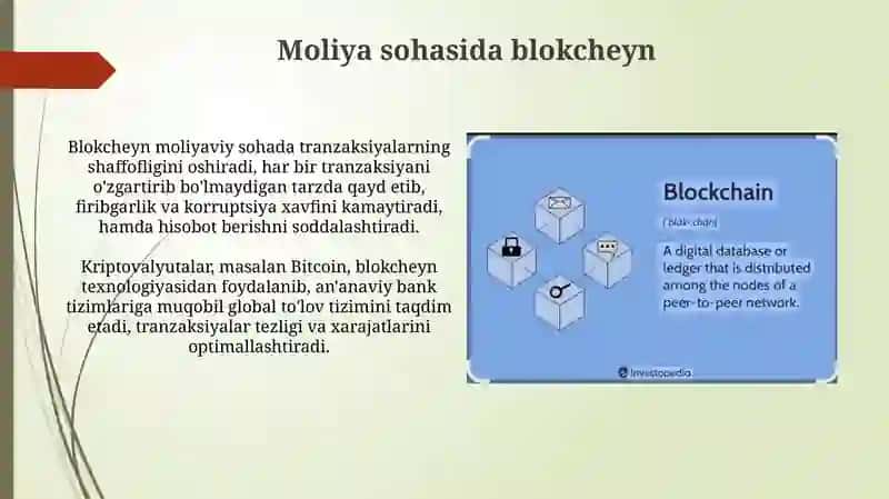 Blokcheyn texnologiyasining mohiyati va asoslari 4