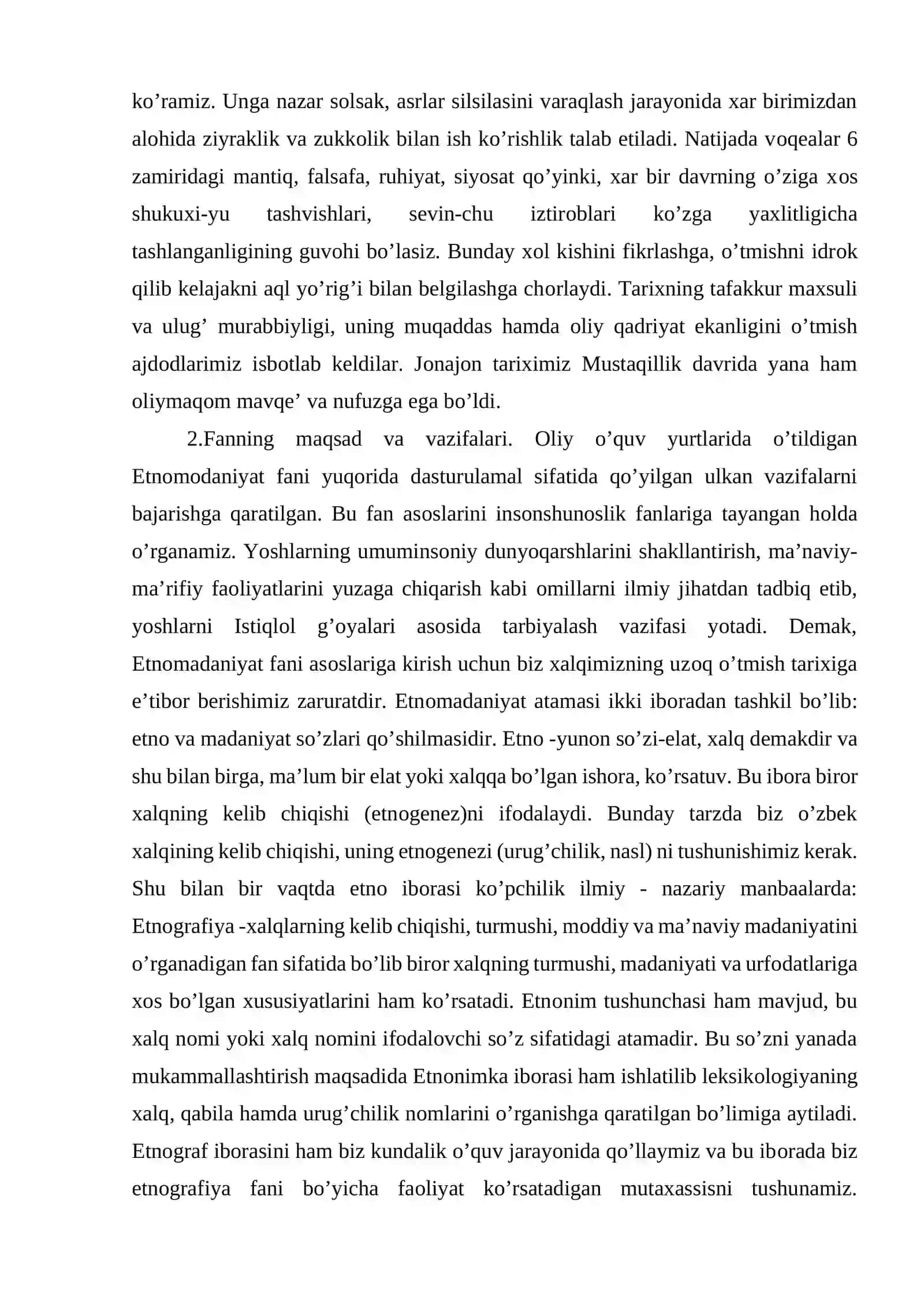 Etnomadaniyat fanining asosiy funksiyalari 4