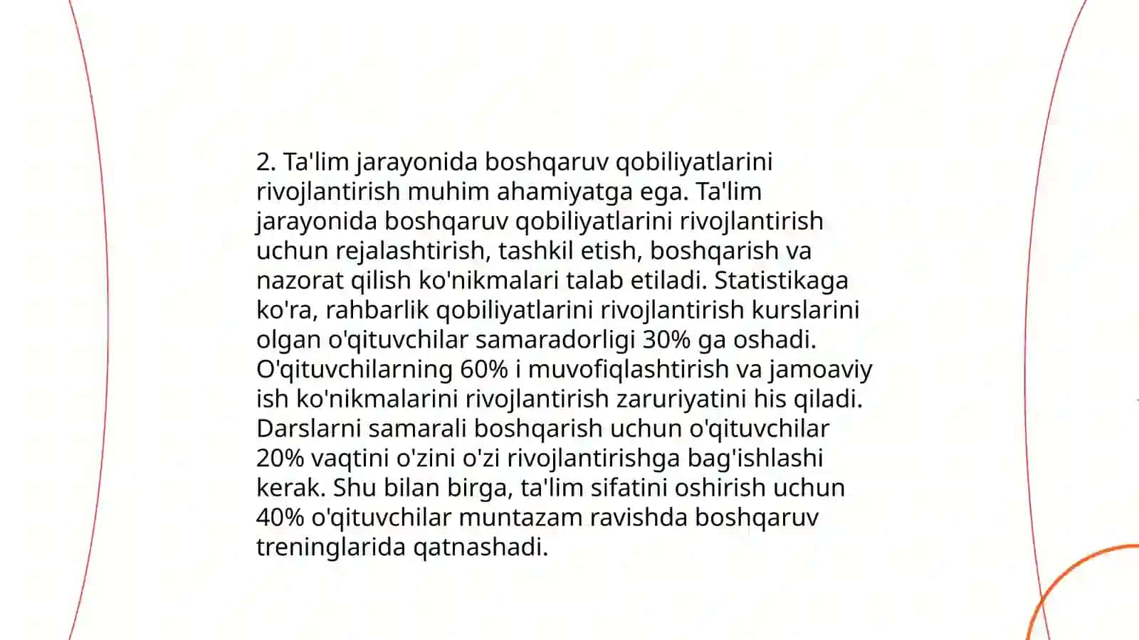 Pedagogik mahoratni oshirishda boshqaruv sanʼatidan foydalanish 4