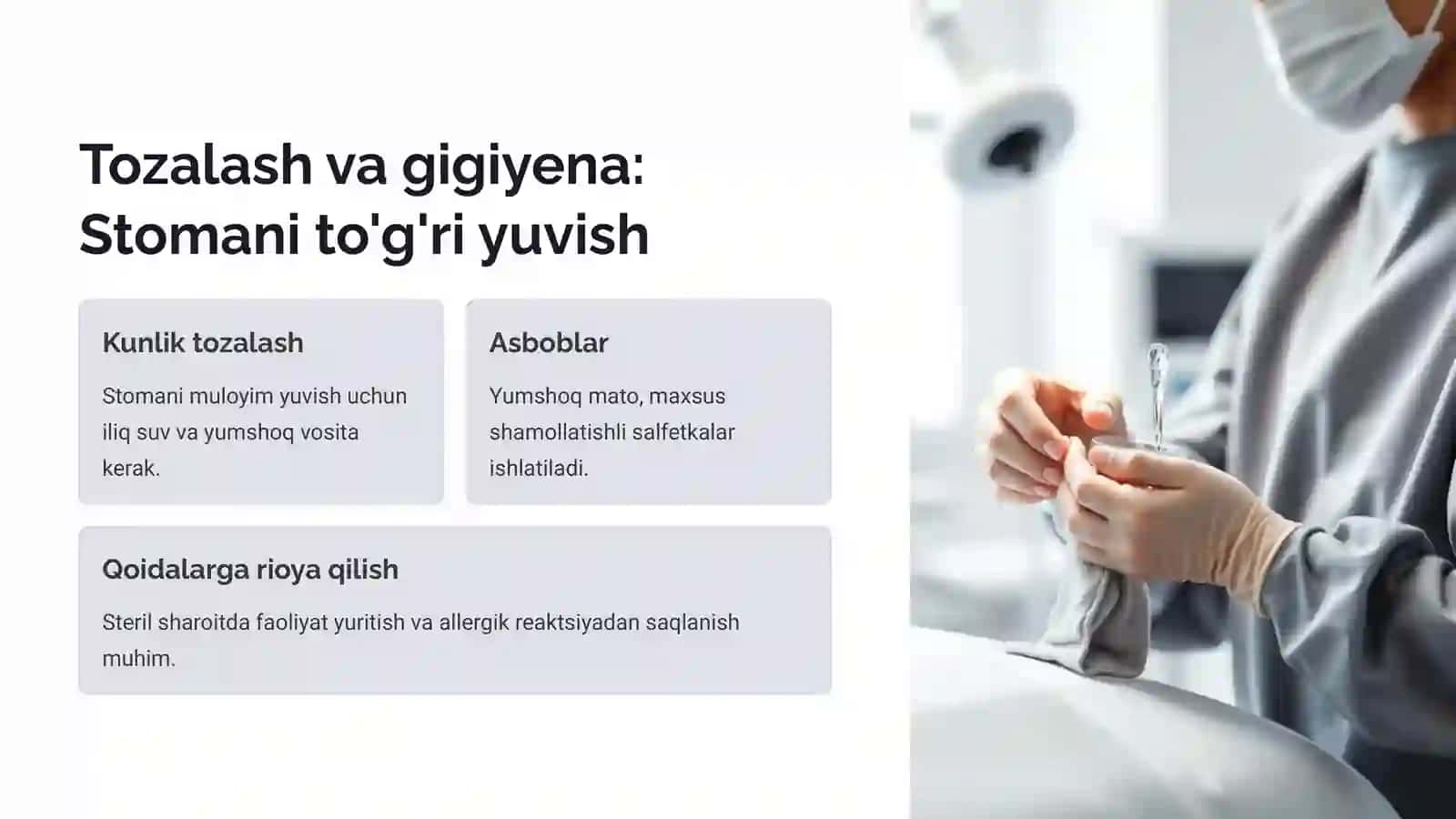Xirurgik stomani parvarish qilish: Qo'llanma 4