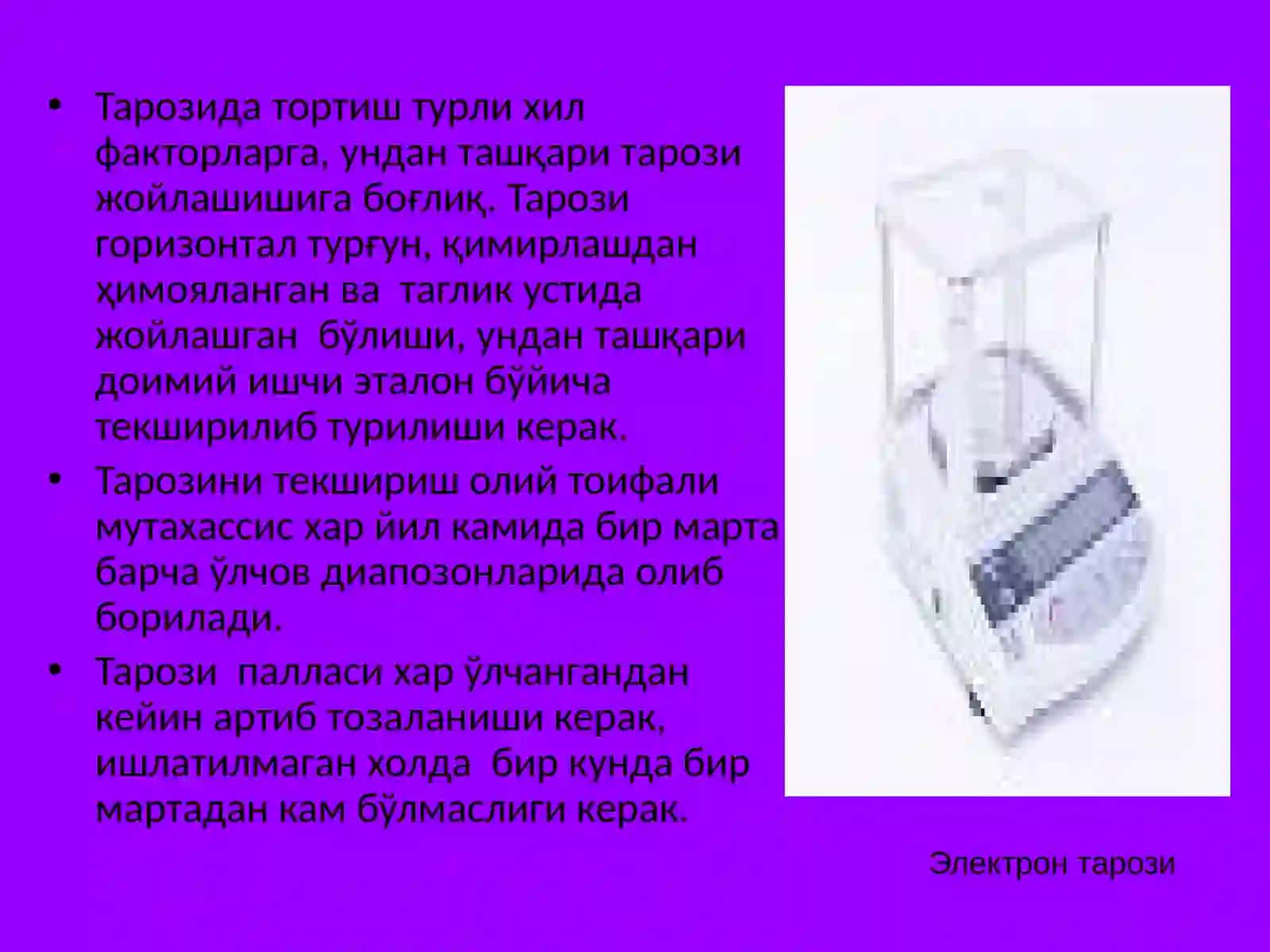 Микробиологик лабараториянинг умумий асбоб ускуналари 4