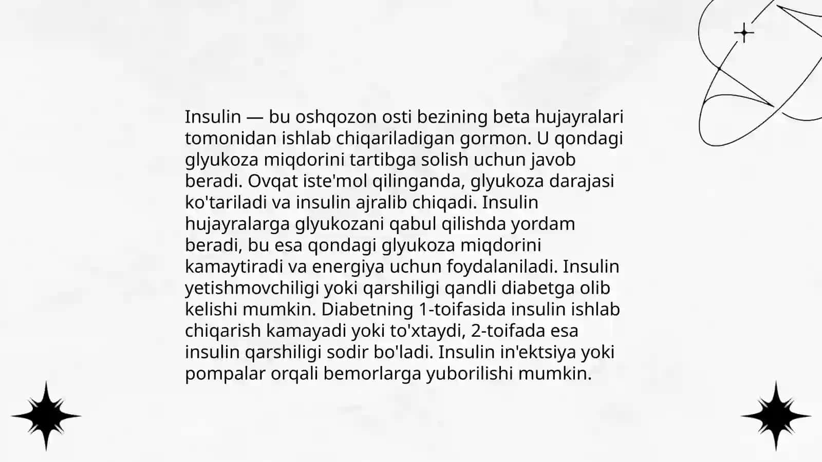 Uglevodlar almashinuvi boshqarilishining buzilishlari 4