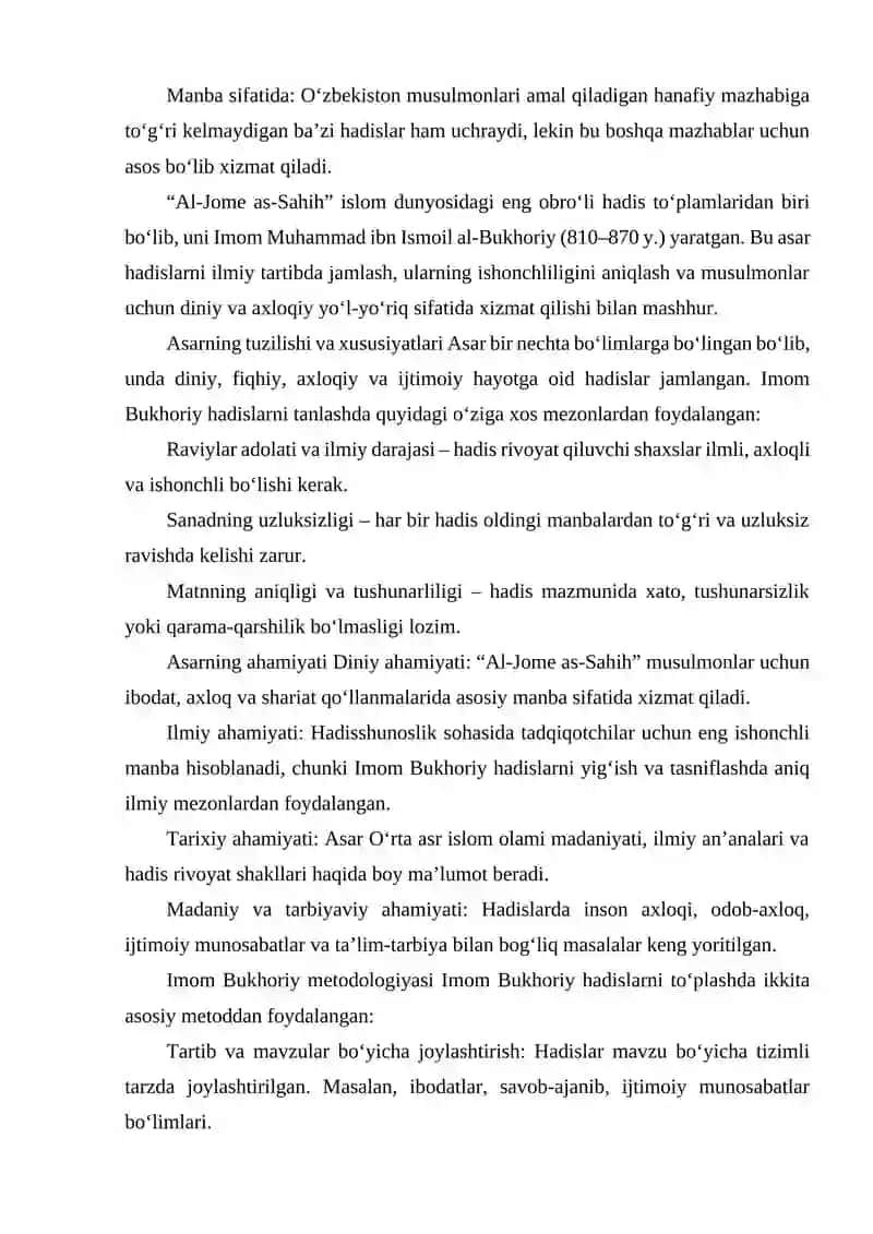 AL-JOME AS-SAHIH ASARI 4