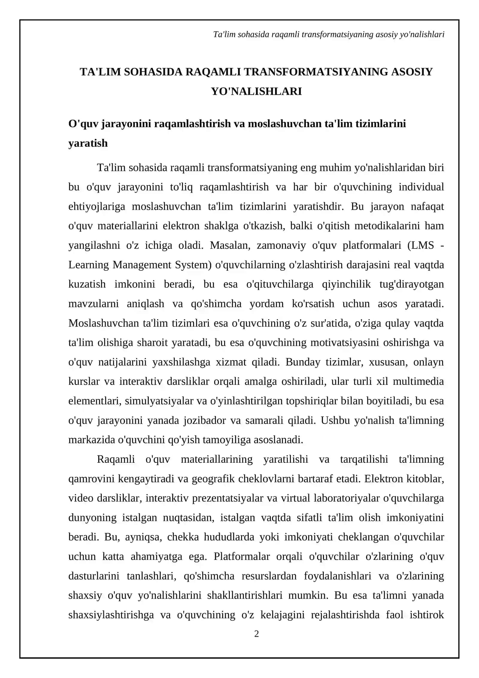 Ta'lim biznesida raqamli innovatsion texnologiyalar 4