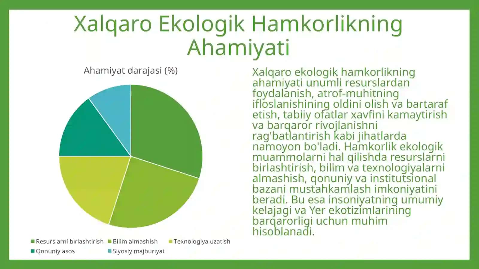 Xalqaro  EKOLOGIK KELISHUVLAR  VA  BITIMLAR 4