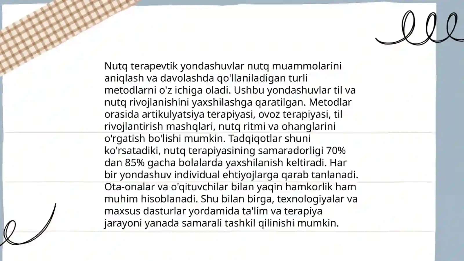 Og’ir nutq nuqsoniga ega bolalarning kompleks reabilitatsiya yo’nalishlari 4