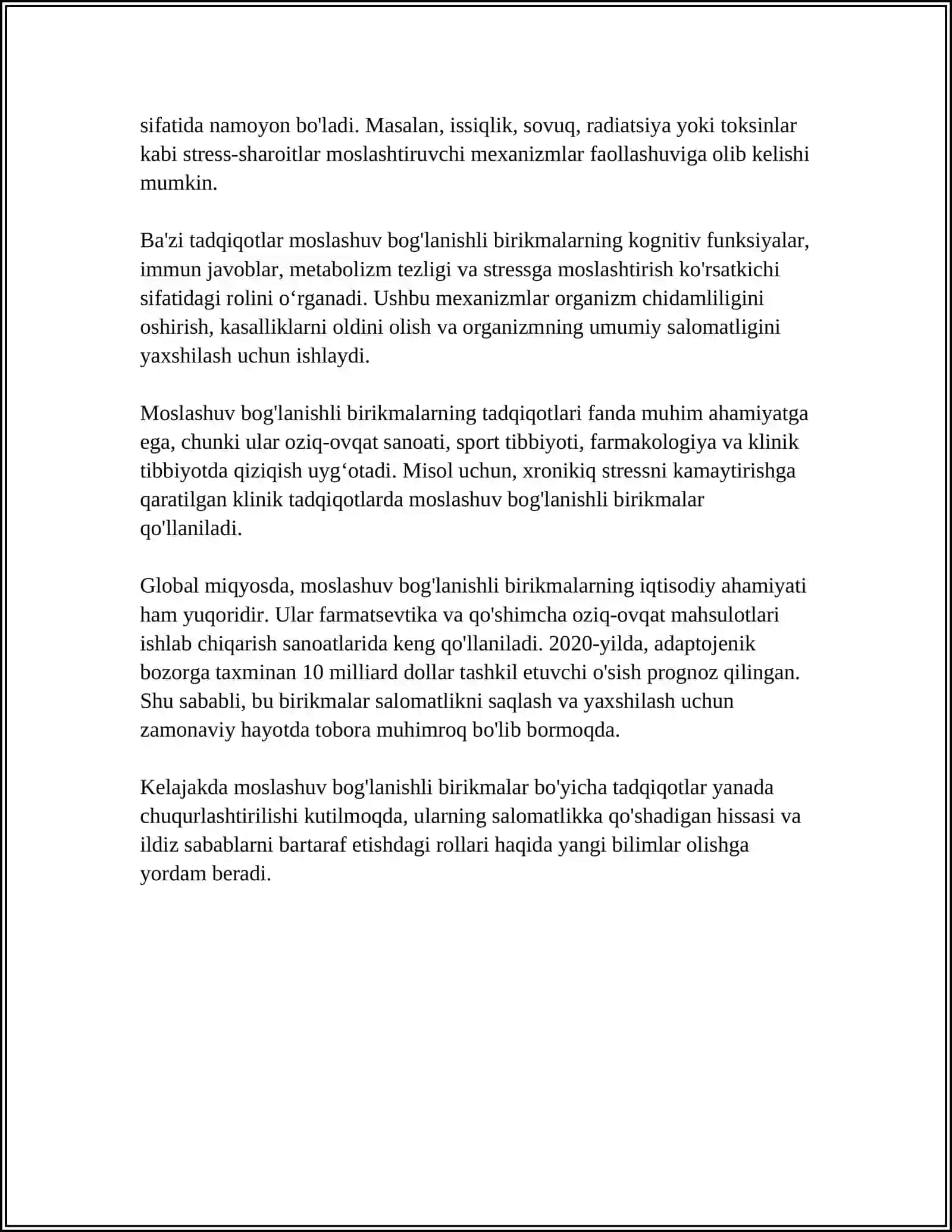 MOSLASHUV BOG'LANISHLI BIRIKMALARNING TA'RIFI VA KONCEPTSIYASI 4