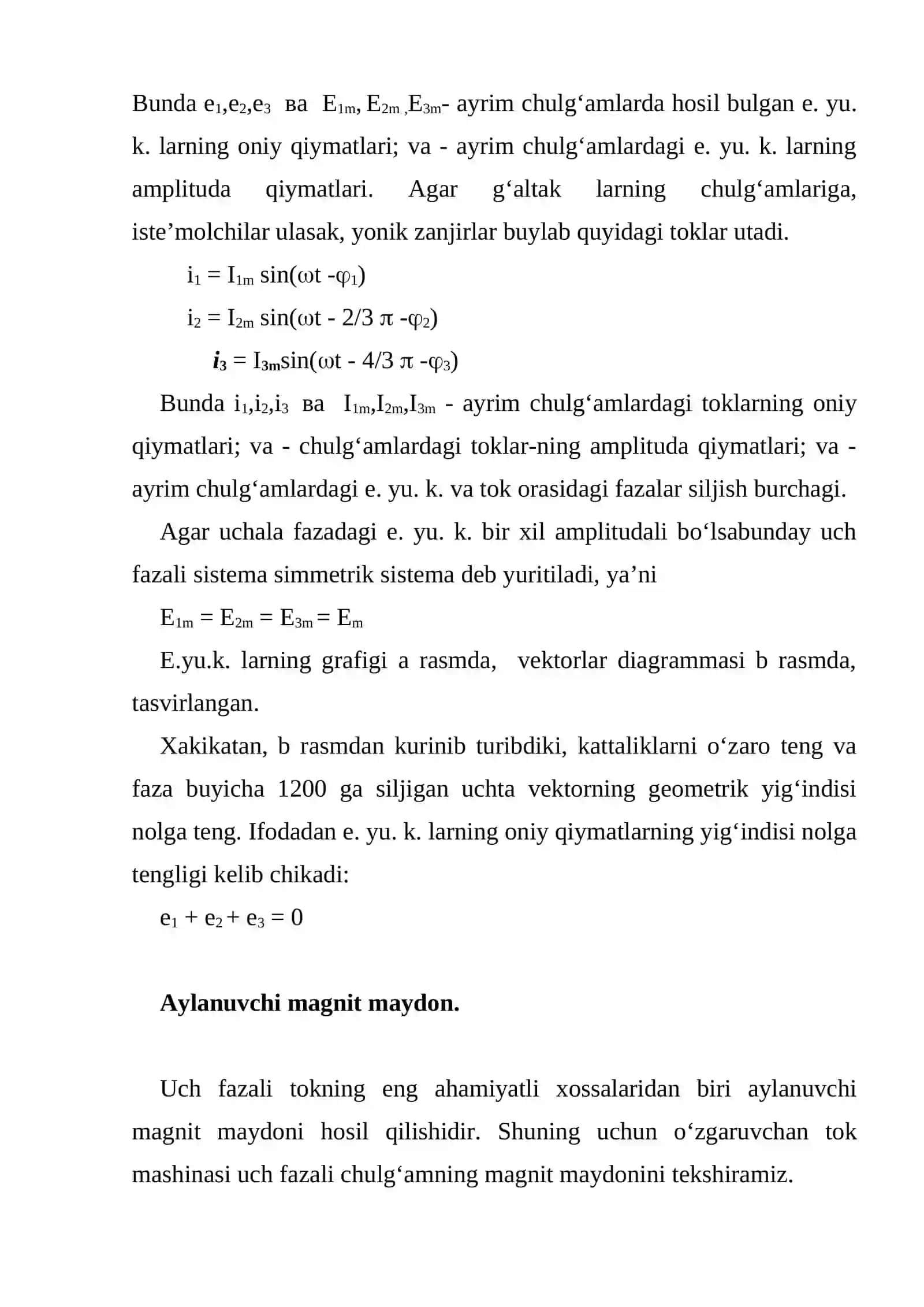 Uch fazali tok sistemasi 4