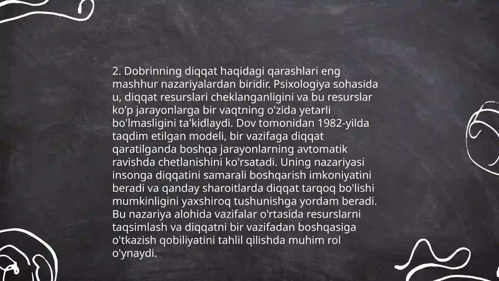 Diqqatning Nazariy Asoslari 4