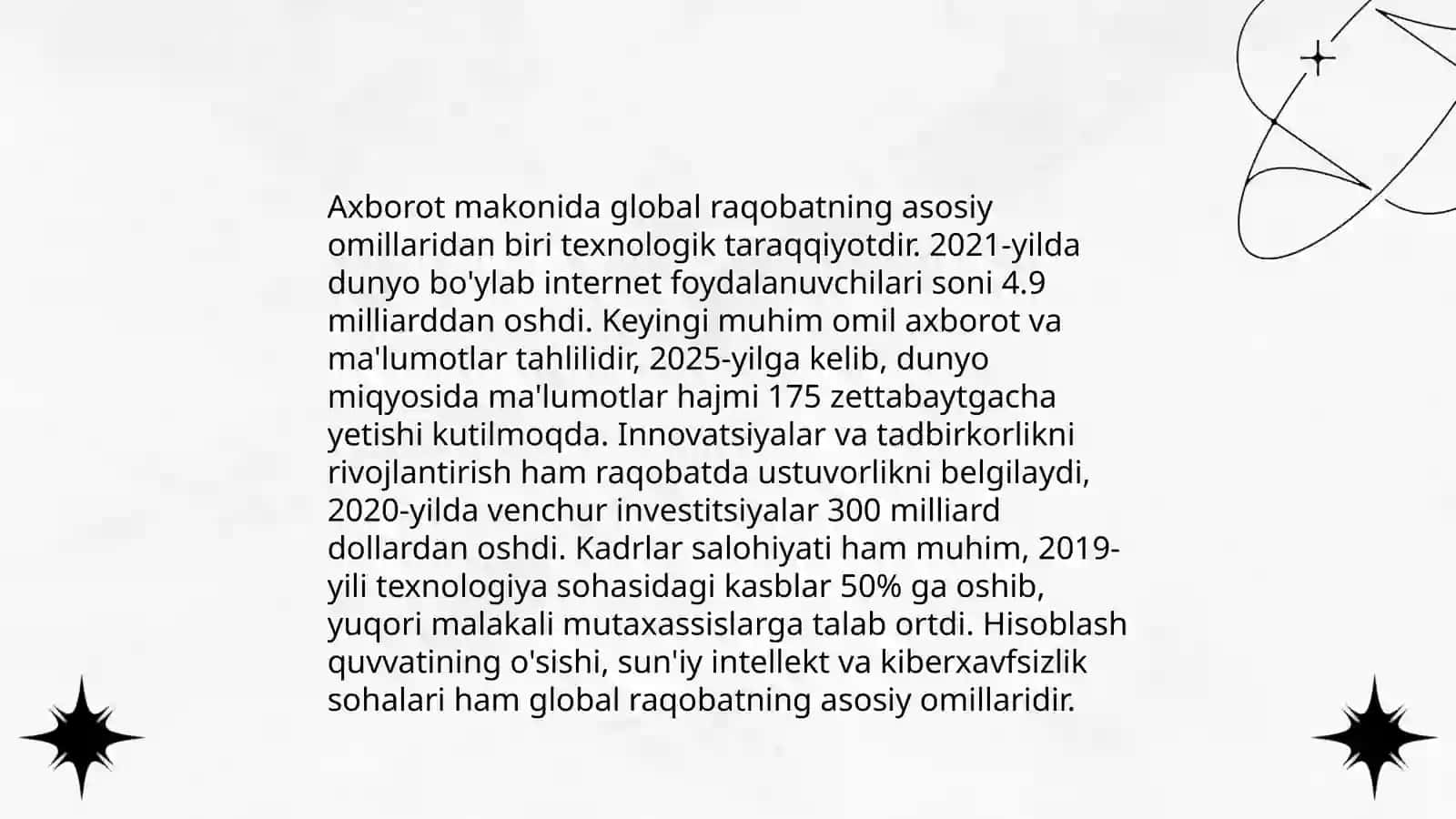 Jahon media va axborot makonida raqobat muhiti 4