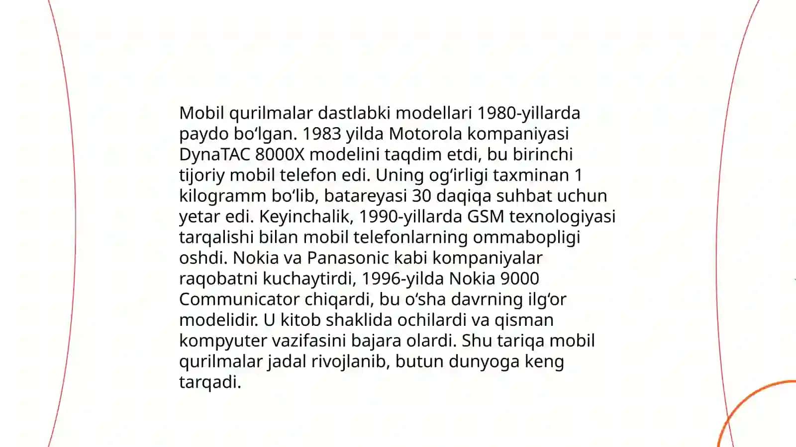 O'zbekiston bozoriga mobil qurilmalarning kirib kelishi va rivojlanish bosqichlari 4