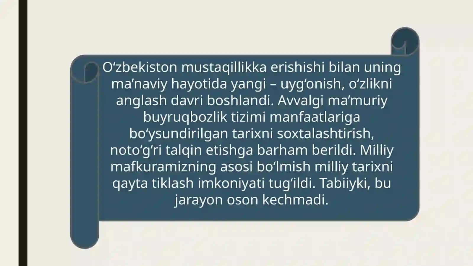 Mustaqillik – Markaziy Osiyo taraqqiyotining poydevori Jadidlar g‘oyasidan mustaqillikkacha taraqqiyot yo‘li 4