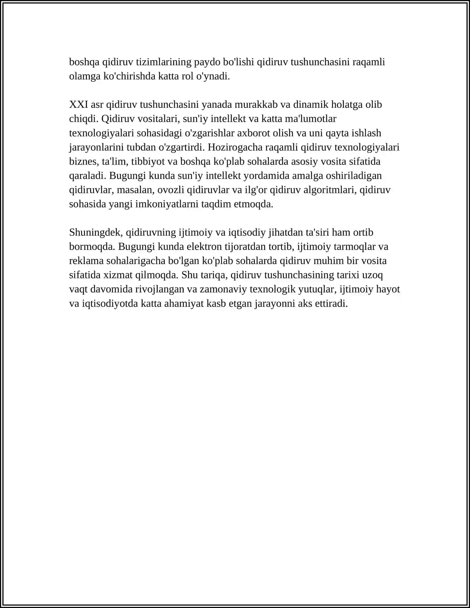 QIDIRUV TUSHUNCHASI VA UNING VAZIFASI 4