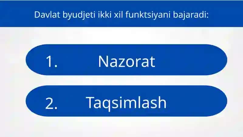 Davlat byudjeti, soliqlar va davlat qarzi 4