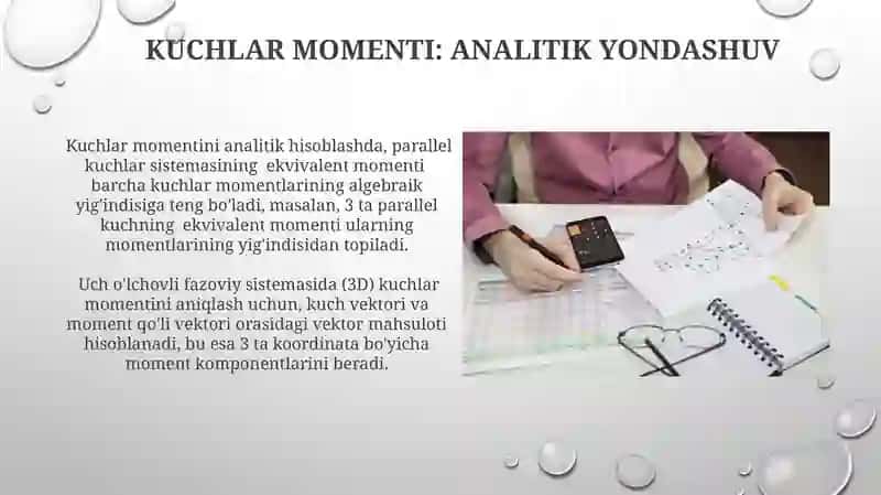 Kuchlarni geometrik va analitik usulda qollash 4