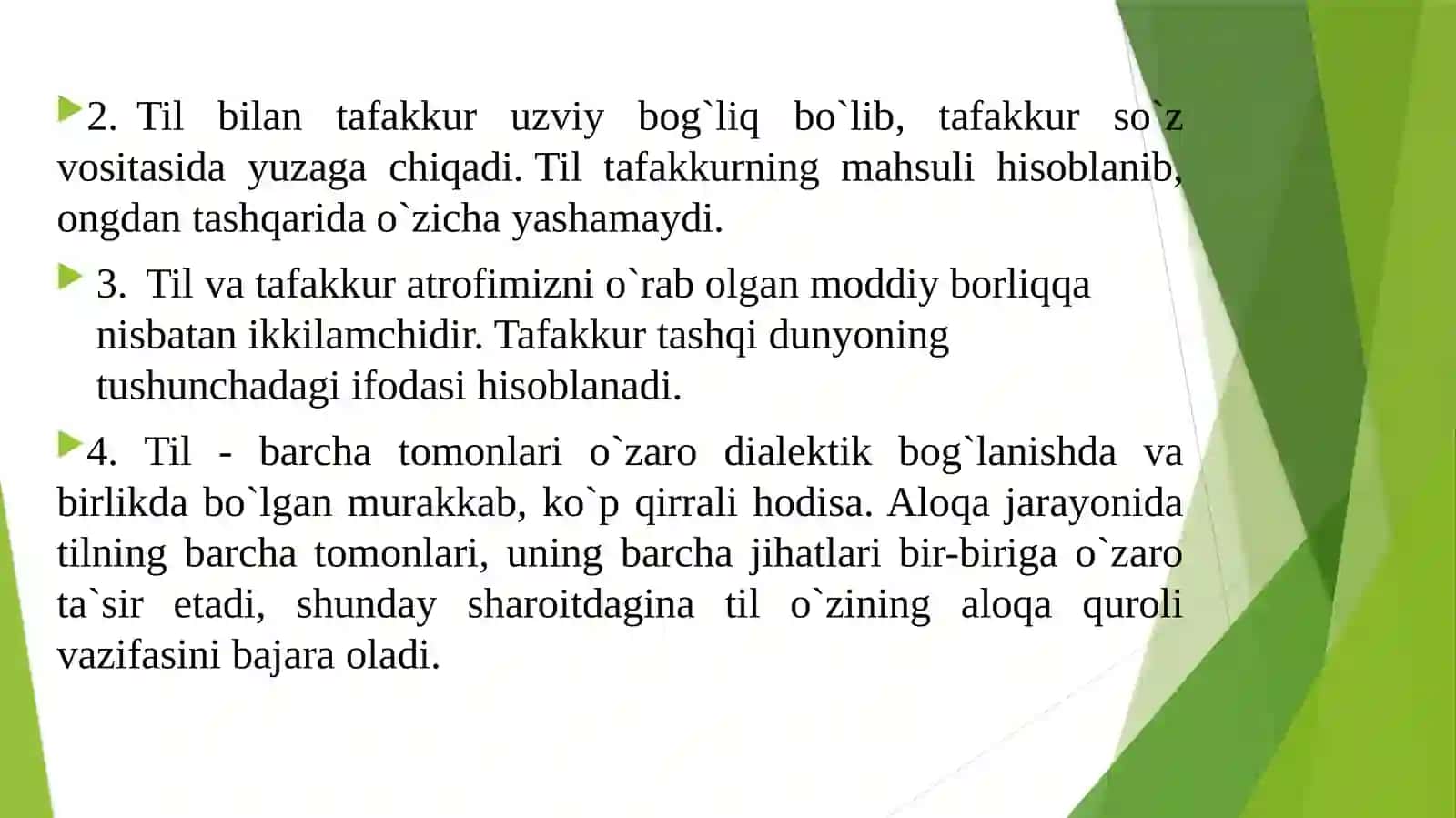 Kichik yoshdagi o`quvchilarda ilmiy dunyo qarash elementlarini shakllantirishda ona tilini o`rgatishning ahamiyati 4