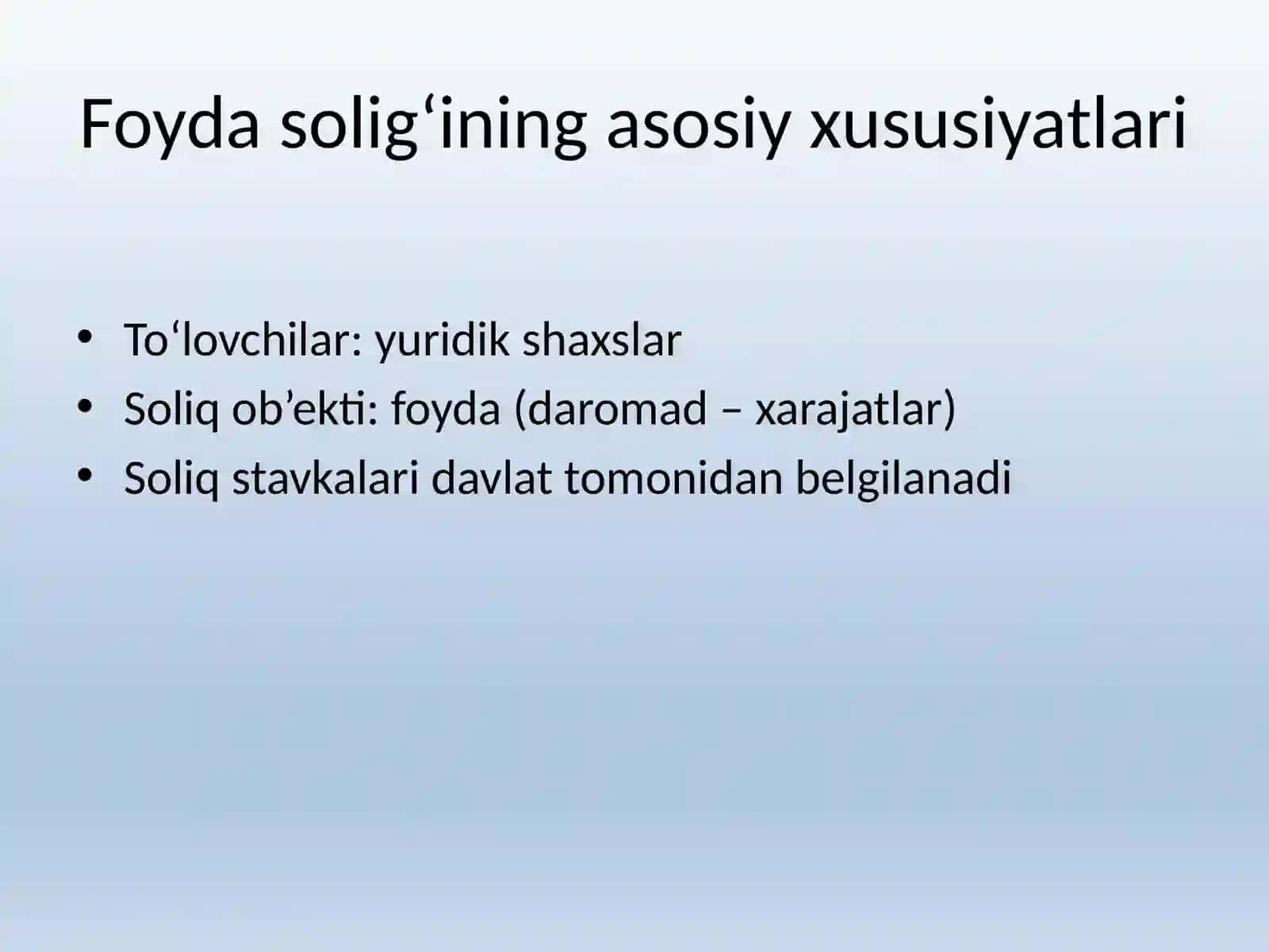Foydasolig‘i 4