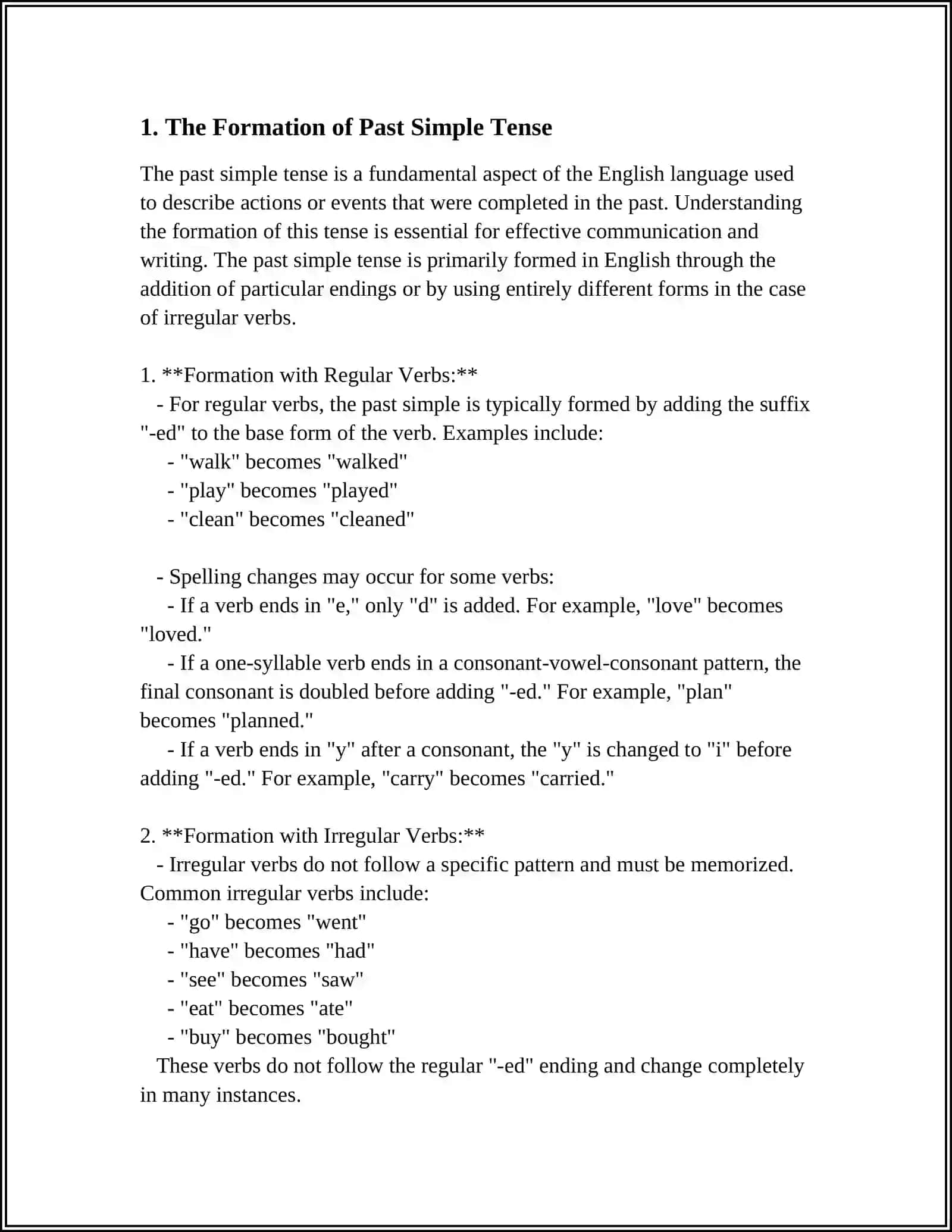 Theme: PAST TENSES(PAST SIMPLE, PAST CONTINUOUS, PAST PERFECT SIMPLE, PAST PERFECT CONTINUOUS,WOULD, USED TO / BE / GET USED TO) 4
