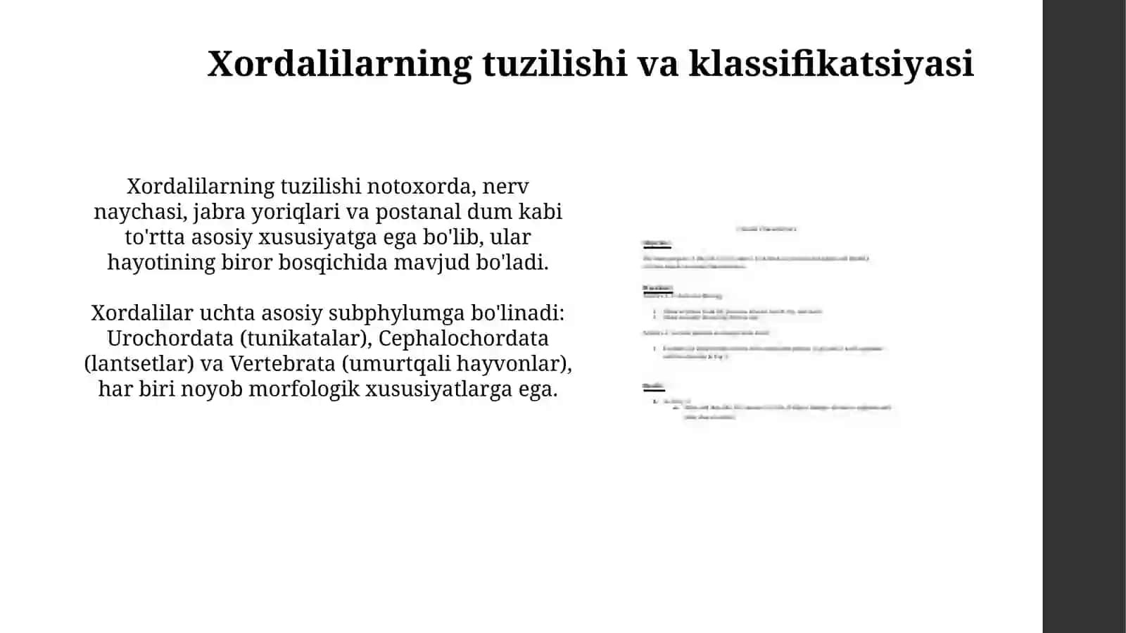 Xivchinlilar sinfning xarakterli xususiyatlari 4