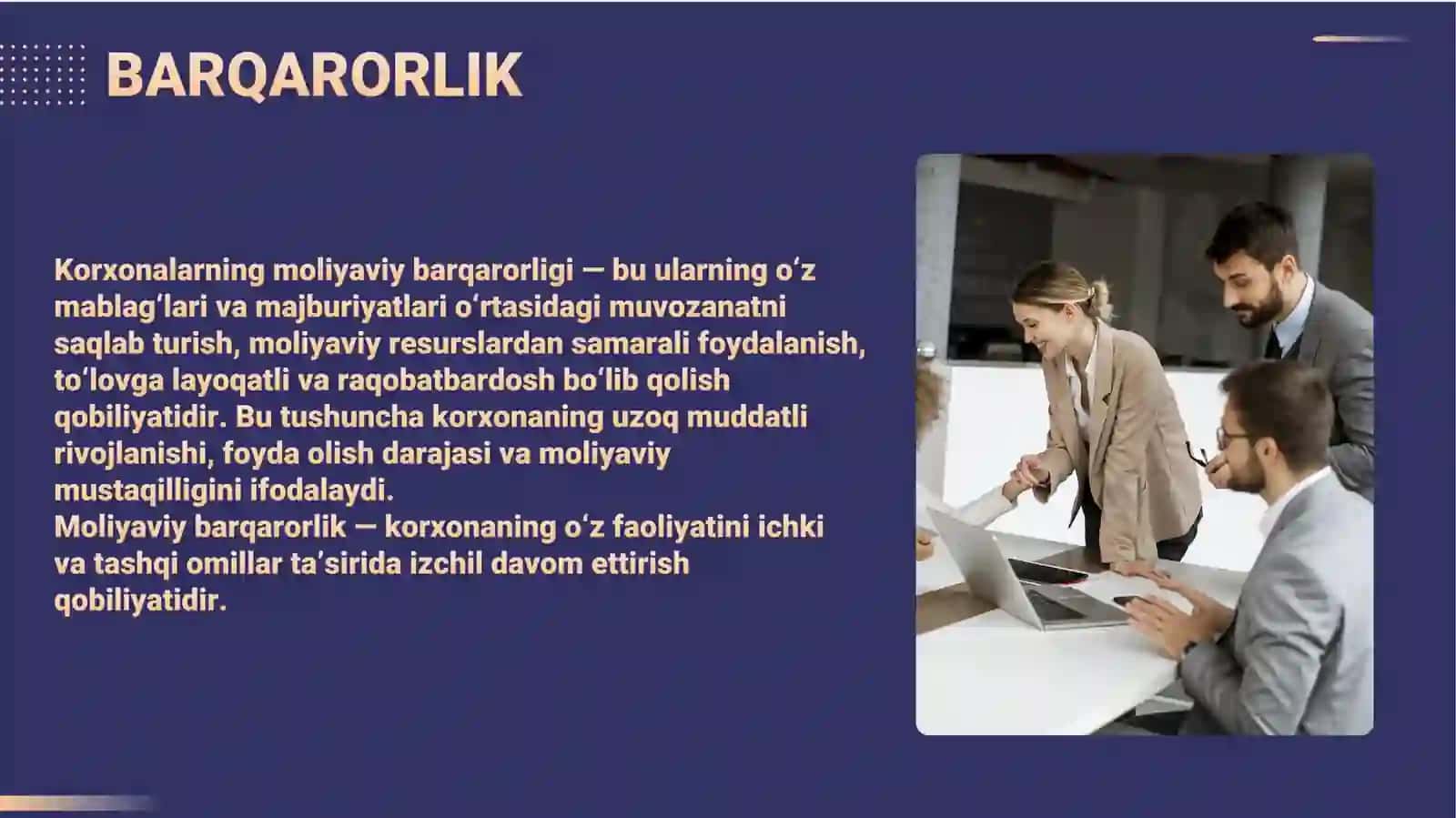 Korxonalar iqtisodiy nochorligini baholash va tahlil qilish 4
