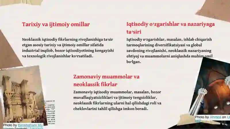Neoklassik iqtisodiy fikrlar tushunchalari 4
