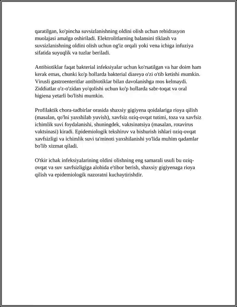 O'TKIR ICHAK INFEKSIYALARI 4