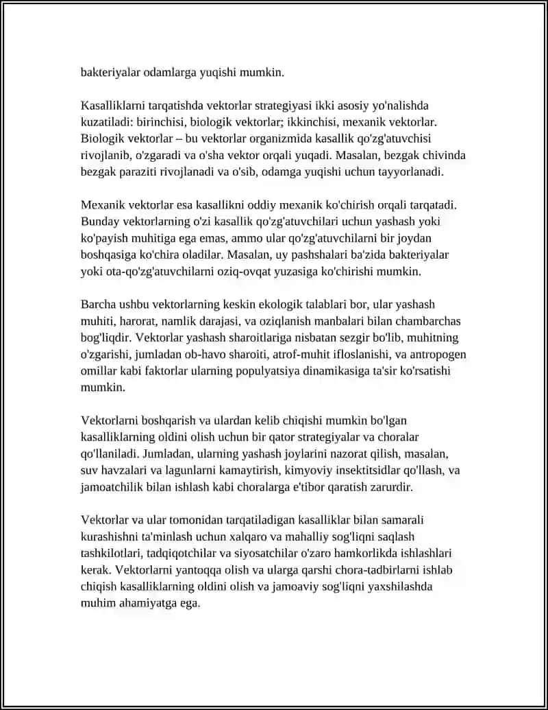 KASALLIK TARQATUVCHI HASHAROTLAR 4