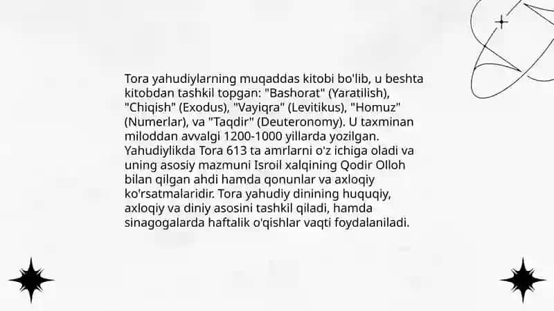 Yaxudiylik ta’limoti va muqaddas kitobi 4