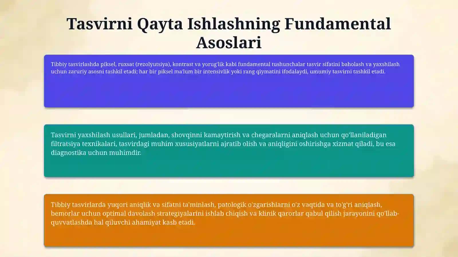 Tibbiy tasvirlarni qayta ishlash 4