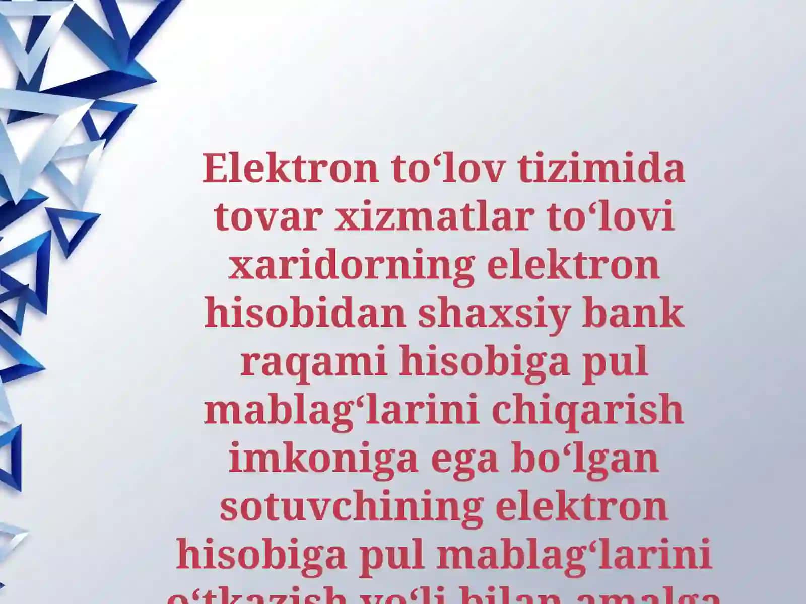 PayMe,Click,Uzcard internet to‘lov tizimlar, ular orqali to‘lovlar va xaridlarni amalga oshirish 4
