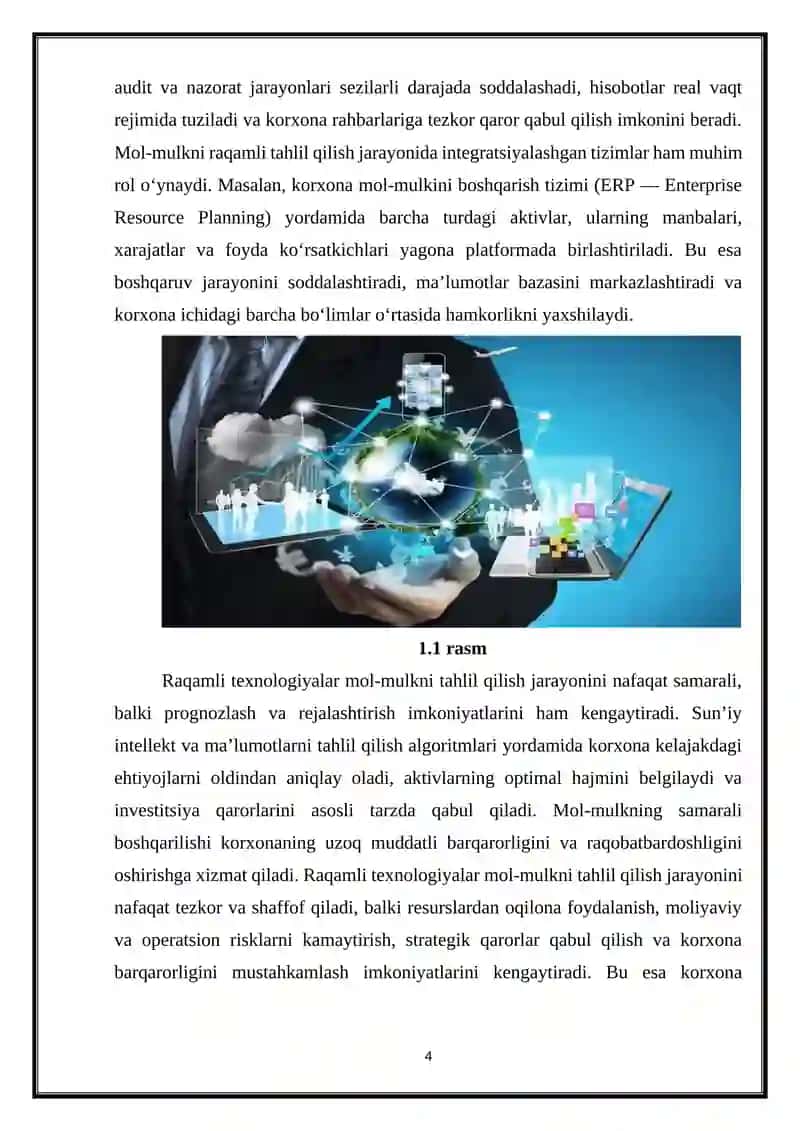 Mol-mulkni raqamli texnologiyalar yordamida tahlil qilish 4